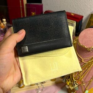 Alfred Dunhill Card Case W/ Dustbag